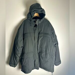 KARL KANI GOLD Vintage Y2K Authentic Collection Olive Camo Down Coat Men’s Large